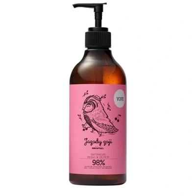 Afbeelding van Yope, Handzeep, Natuurlijke hand en lichaamszeep gojibes kers 500ml (Vloeibare zeep, 500 ml)
