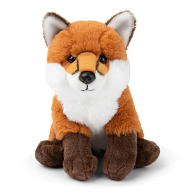 Afbeelding van WWF JongensMeisjes Red Fox knuffel 23 cm in de kleur Oranjebruin