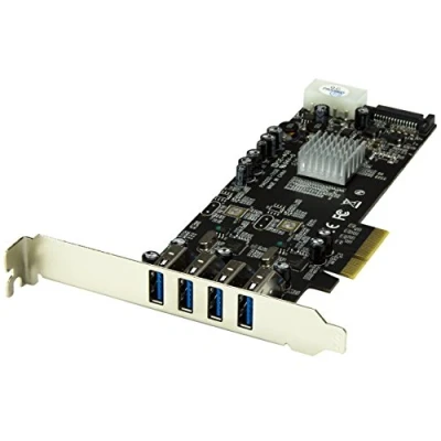 Afbeelding van StarTech 4 Pt 2 Kanaals Pcie USB 3 Kaart, Controlekaart