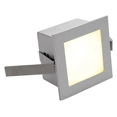 Afbeelding van SLV 111262 Frame Basic LED inbouwlamp vast ingebouwd 1 W Zilver grijs