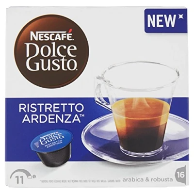 Afbeelding van 20% korting met code 3 stuks Dolce Gusto Ristretto Ardenza 16 DG cups 330 g