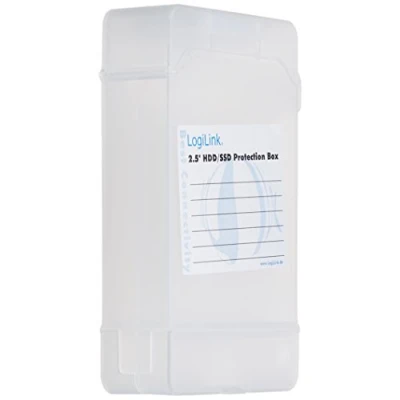 Afbeelding van LogiLink UA0277 beschermhoes voor harde schijven (2 x 6,35 cm (2,5 inch) transparant
