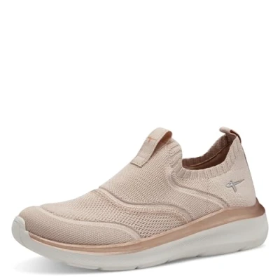 Afbeelding van Tamaris Instappers, Dames, Maat: 41, Beige Textiel