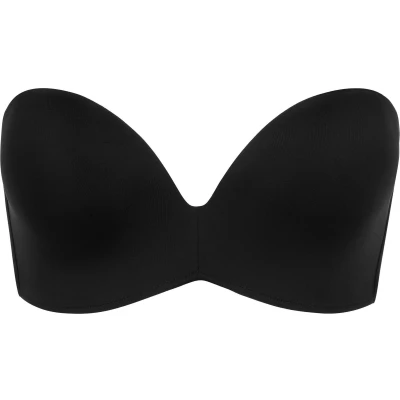 Afbeelding van Wonderbra dames Ultimate Strapless push up bh in de kleur Zwart, maat: C85