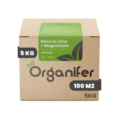 Afbeelding van Organifer Kalk Meststof met Magnesium (5 kg voor 100 m2)