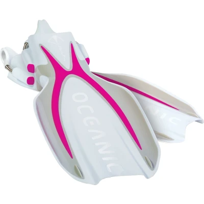 Afbeelding van Oceanic Manta Ray Fins Pink/White Xs
