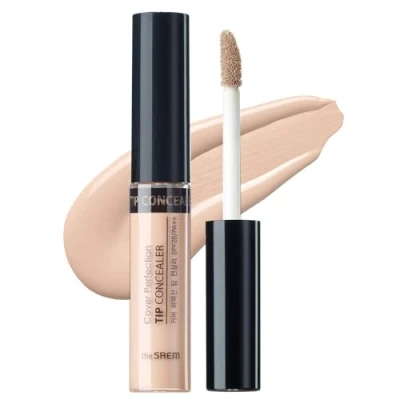 Afbeelding van The SAEM Cover Perfection Tip Concealer CORECTEUR 1,5 natuurlijk beige