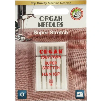Afbeelding van Organ naaimachinenaalden super stretch dikte 90