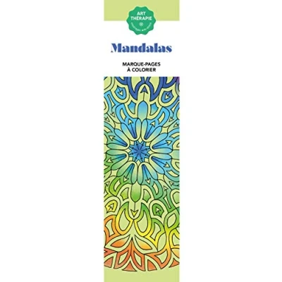 Afbeelding van 50 Boekenleggers om te kleuren: Mandalas MARQUE PAGES ART THERAPIE hachette