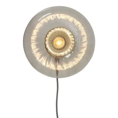 Afbeelding van It&#039;s About Romi Wandlamp Brussels Goud/transparant Goud