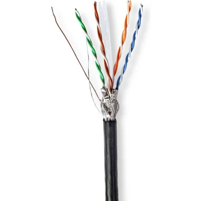 Afbeelding van Netwerkkabel voor buiten Cat6 S/FTP 305 meter (Stugge kern)