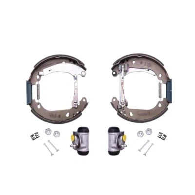 Afbeelding van HELLA Shoe Kit Pro 8DB 355 003 811 Remschijf, trommelrem Met wielremcilinder, stel element