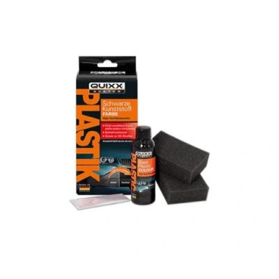 Image de Quixx Black Plastic Colour/Peinture rénovatrice pour plastique Noir 75ml