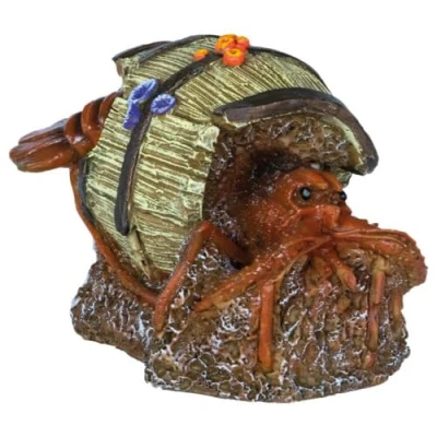 Afbeelding van Superfish Deco Barrel Prawn Aquarium Ornament 10x16x11 cm
