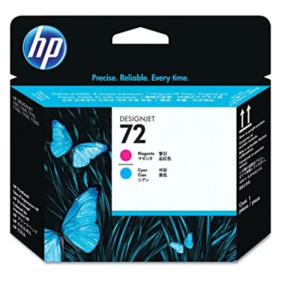 Afbeelding van HP Printkop C9383A 72 rood blauw