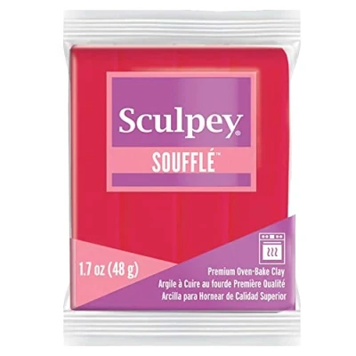 Afbeelding van Souffle raspberry klei 48 gr Sculpey