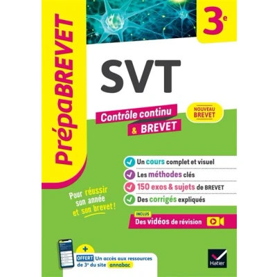 Image de Prépabrevet SVT 3e Brevet 2025
