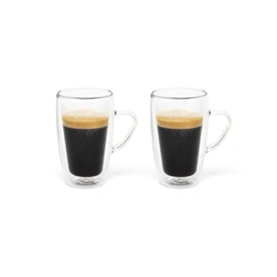 Afbeelding van Bredemeijer Double walled glass espresso 100ml s/2