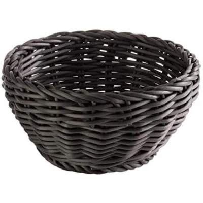 Afbeelding van APS Mand rond 16 cm, zwart Per stuk