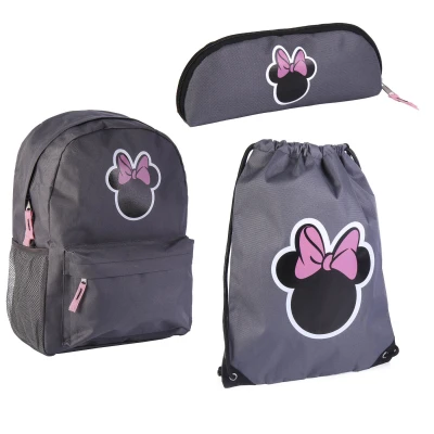 Afbeelding van Minnie Mouse Rugzak, Gymtas en Etui 8721122780503