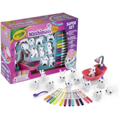 Afbeelding van Crayola Washimals Hobbypakket Deluxe Play Set Voor Kinderen
