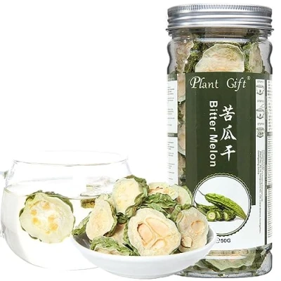 Afbeelding van Plant Gift Gohyah Tea Bitter Melon Tea, Gourd Tablets, Kugua Dry Clear Fire Natural Health Clearing Heat Popular 40 g