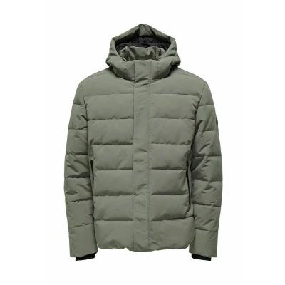 Afbeelding van Only &amp; Sons Scayson Puffer Jas L / Grijs
