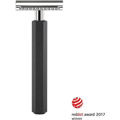 Afbeelding van Muhle Hexagon double edge safety razor Graphite