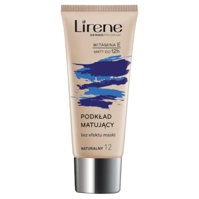 Afbeelding van Lirene, Stichting, Nature Matte Matterende Fluïde Voor Gezicht 12 Natuurlijk 30Ml (12 Natuurlijk)