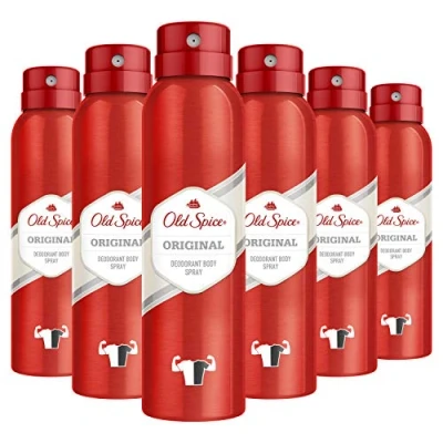 Afbeelding van Old Spice Original Spray Deodorant 6x 150 ml Voordeelverpakking
