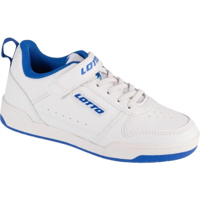 Afbeelding van LOTTO Toco Bc K Sneakers voor kinderen, uniseks, wit/blauw