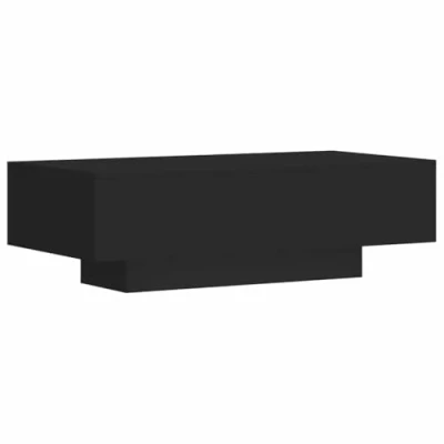 Image de vidaXL Table basse noir 100x49,5x31 cm bois d&#039;ingénierie833890