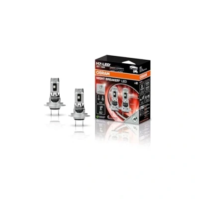 Afbeelding van OSRAM NIGHT BREAKER LED SPEED H7 450, feux de route et croisement homologués pour la route, jusqu&#039;à 450% luminosité en plus, 6 000 K, aucun accessoire mécanique requis, LEDEC02 intégré
