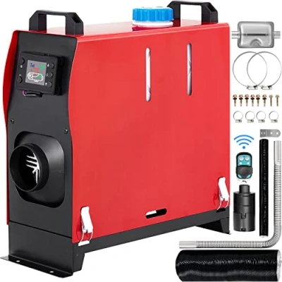 Afbeelding van VEVOR diesel luchtverwarmer 12 V 5 kW stationaire verwarming parkeerverwarming afstandsbediening met lcd schakelaar