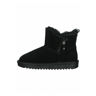 Afbeelding van ara Snowboots schwarz, Dames, Maat: 38, Schwarz Veloursleer