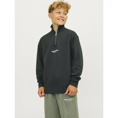 Afbeelding van Jack &amp; Jones Vesterbro Sweat Quarter Zip Sweater Junior Maat 128