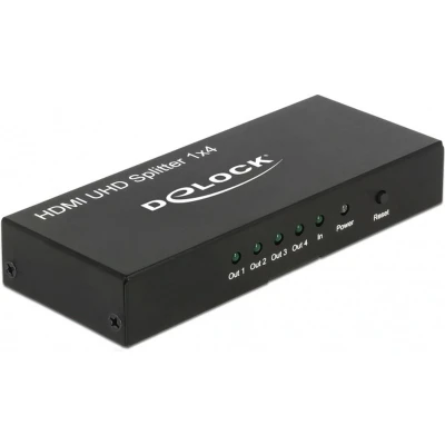 Afbeelding van DeLOCK HDMI splitter 1 naar 4 versie 2.0 (4K 60Hz HDR)