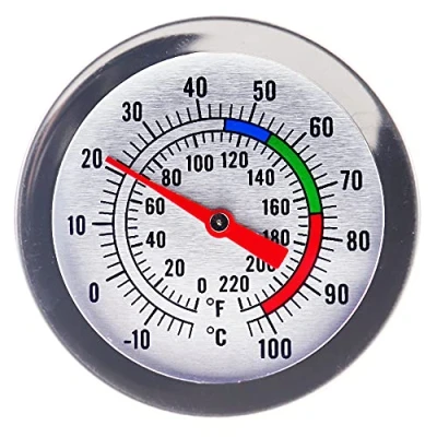 Afbeelding van Thermometer voor het maken van kaarsen, ideaal gereedschap kaarsen smelten soja en paraffinewas, 175 mm sonde met clip