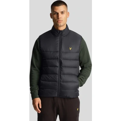 Afbeelding van Lyle &amp; Scott Wadded Gilet Bodywarmer, Heren, Maat: Small, Jet black