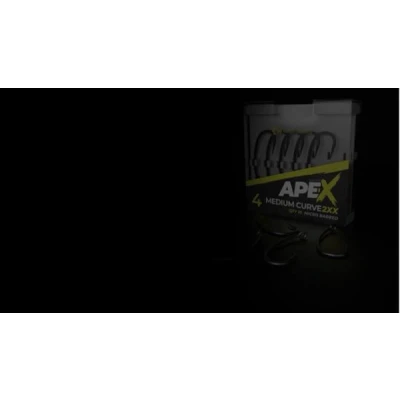 Afbeelding van RidgeMonkey Ape X Medium Curve 2XX Barbed 2 Karperhaken