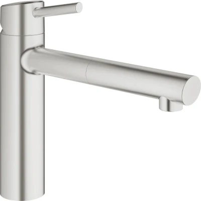Afbeelding van GROHE Concetto keukenkraan, medium uitloop met uittrekbare handdouche