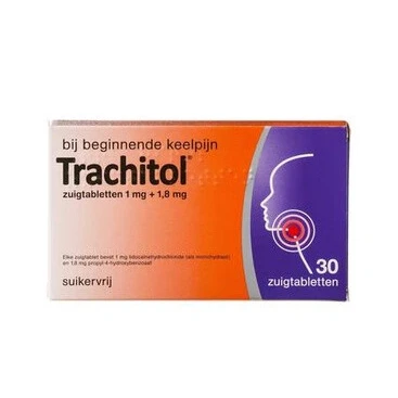 Afbeelding van Trachitol Zuigtablet (30st)