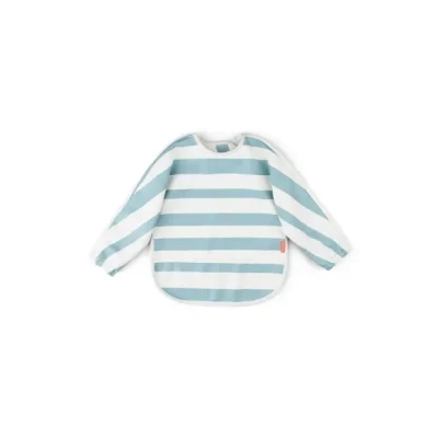 Afbeelding van Done By Deer Slabber Mouw 6 18mnd Stripes Blue