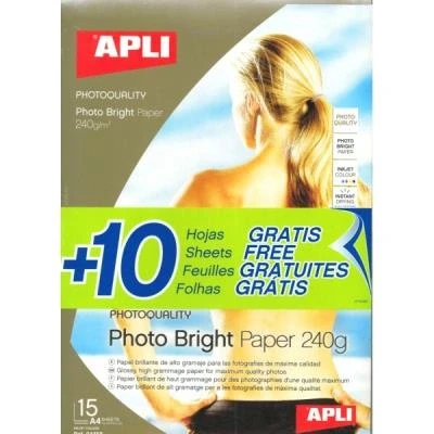 Image de APLI PAPER papier photo 10 feuille(s)
