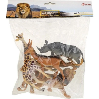 Afbeelding van Toi Toys Animal World Wilde Dieren Deluxe, 5st.