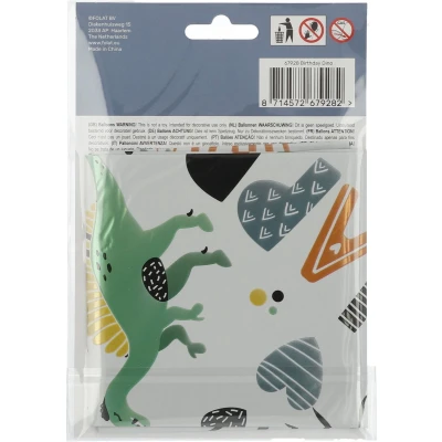 Afbeelding van Dinosaurus helium ballon Roars 45cm per stuk