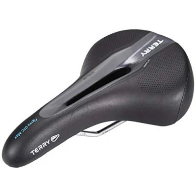 Afbeelding van Terry zadel Figura GTC Max gel heren zwart ZDT619