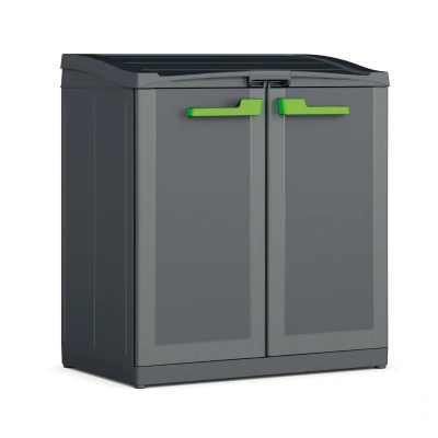 Afbeelding van Keter Moby Recycling Kliko Vuilbakken buiten 3x110L