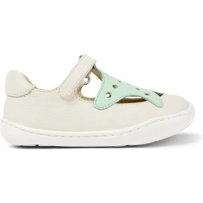 Afbeelding van Camper Klittenbandschoenen voor kinderen, Maat: 23, White natural Leer