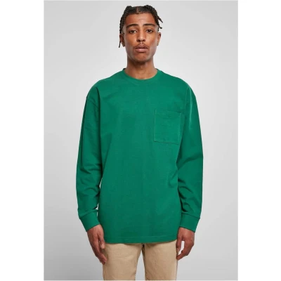 Afbeelding van Urban Classics Heavy Oversized Longsleeve, Heren, Maat: Large, Green